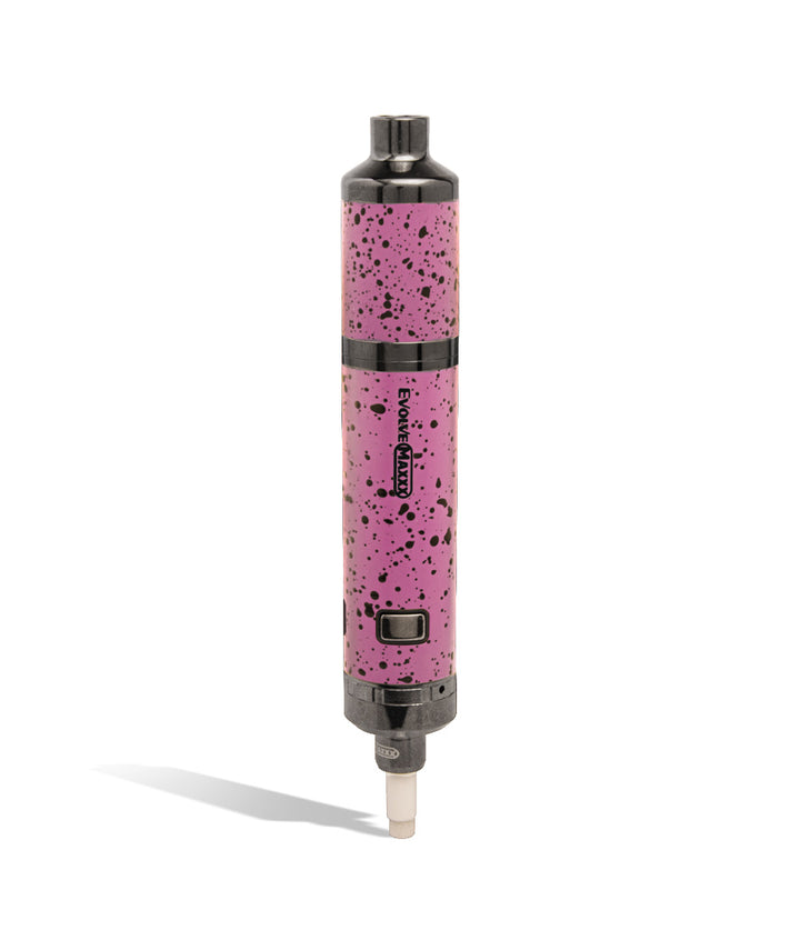 Pink Black Spatter nectar collector Wulf Mods Evolve Maxxx 3 in 1 Kit on white background