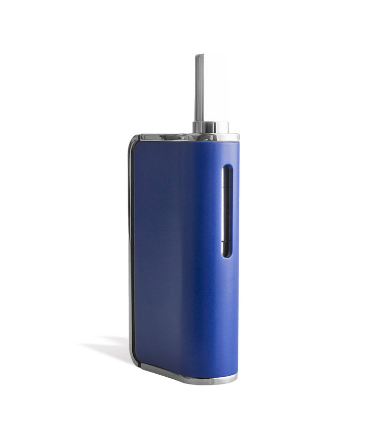 Blue back view Wulf Mods Duo 2 in 1 Cartridge Vaporizer on white background