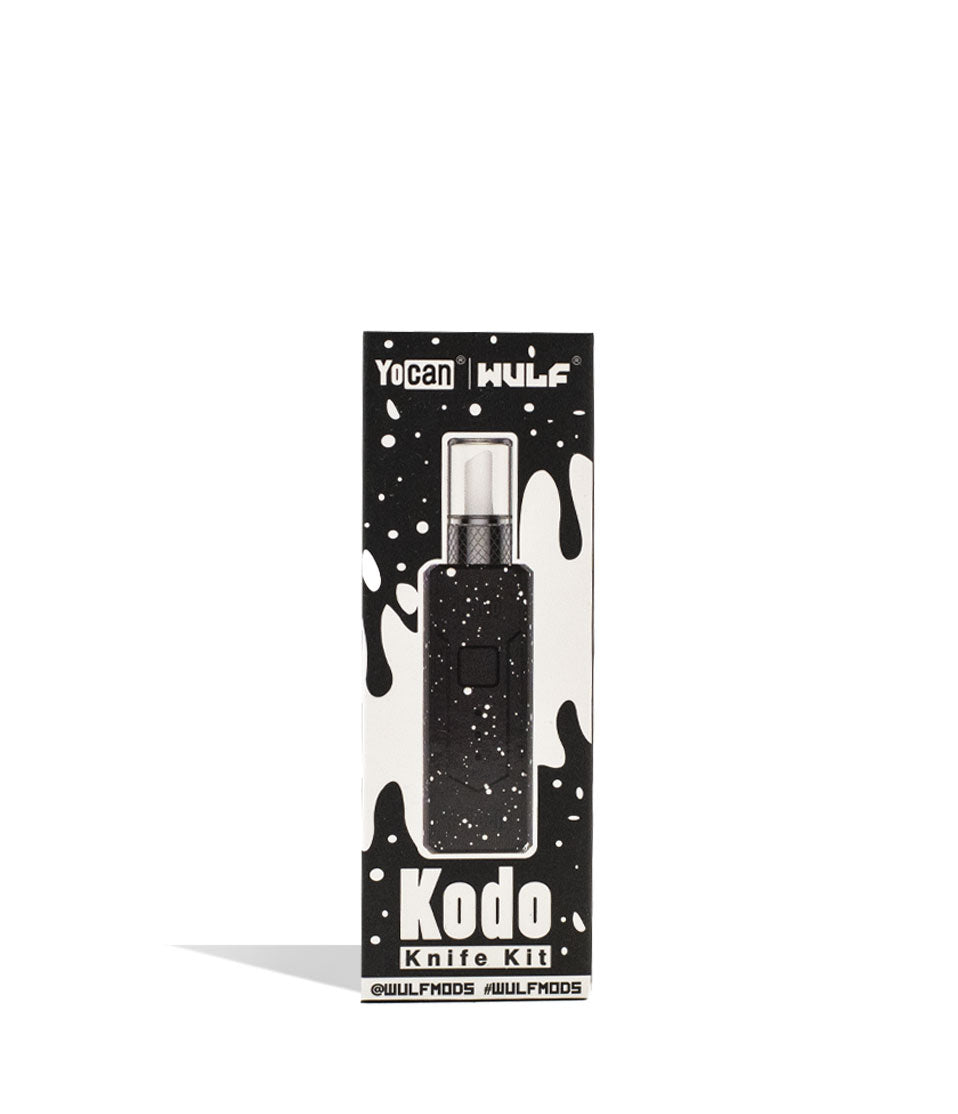 Black White Spatter packaging Wulf Mods KODO Hot Knife on white background