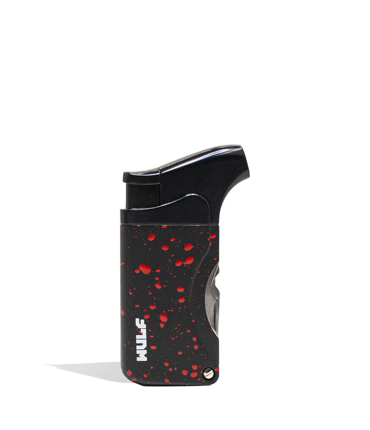 Black Red Spatter Wulf Mods Omni Dab Tool Torch on white background