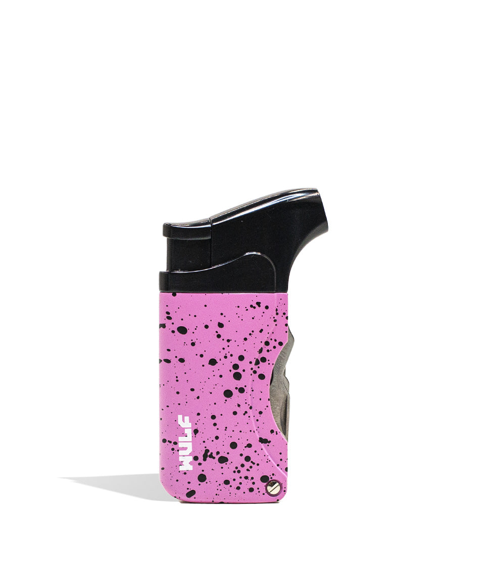 Pink Black Spatter Wulf Mods Omni Dab Tool Torch on white background