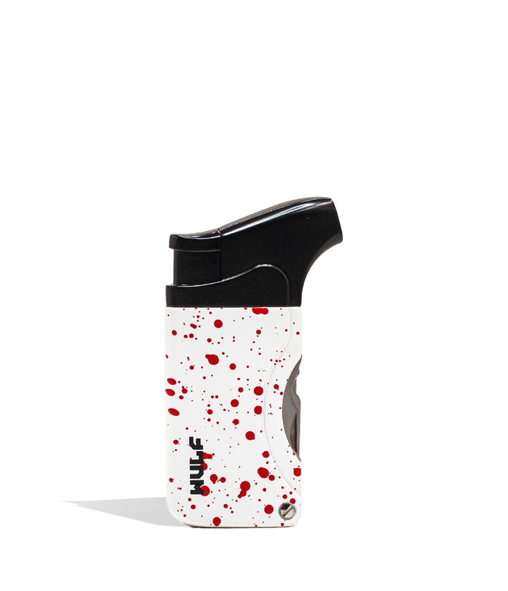 White Red Spatter Wulf Mods Omni Dab Tool Torch on white background