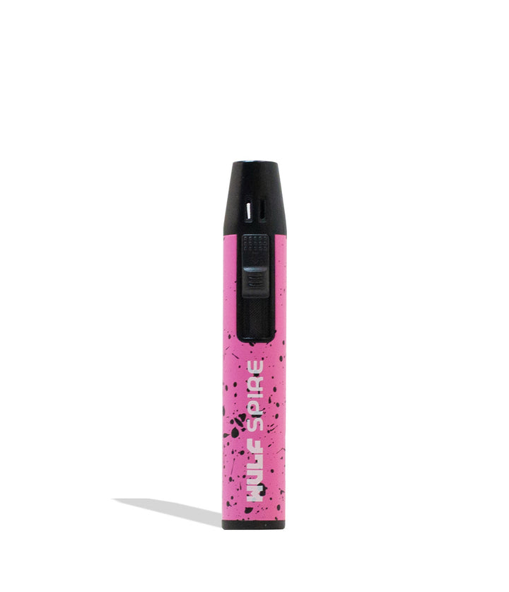 Wulf Mods Spire Pen Torch pink black spatter on white background